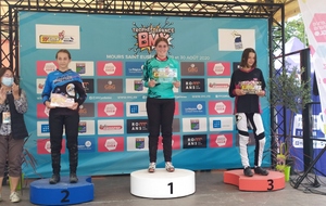 Championne du Trophée de FRANCE BMX