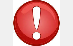 modification des entrainements du 15 juin