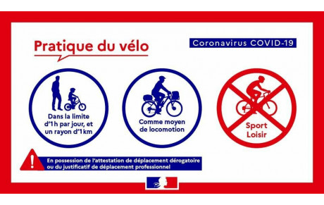 ARRÊT de tous les entrainements
