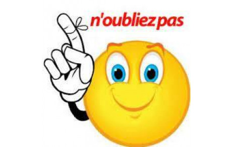 Pas d'entrainements pendant les vacances