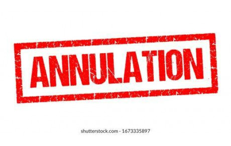 ANNULATION DES ENTRAINEMENTS du 8 juin 2024